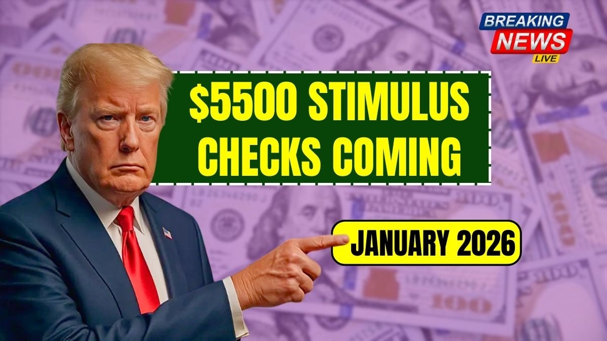 $5500 Stimulus Checks Coming in January 2026 – Who Qualifies & When to Expect Payment