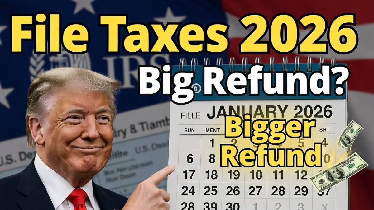 IRS announces first day you can file your taxes in 2026, get a bigger refund